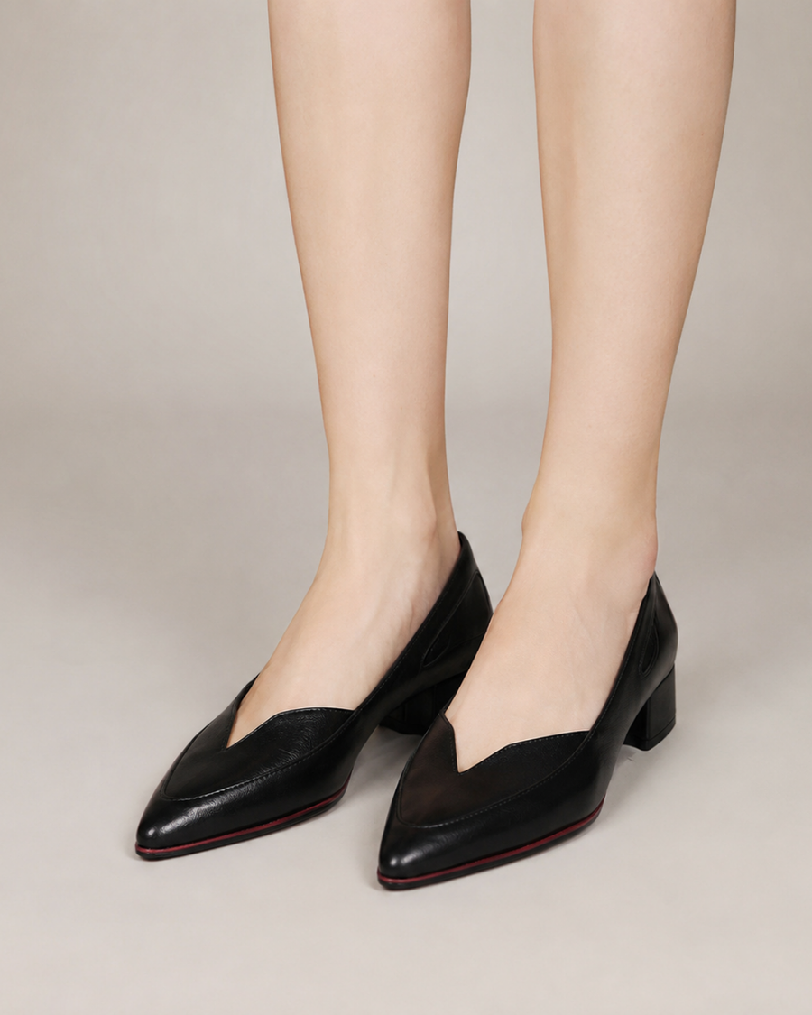 Marianne | Orthopedic Low-Heeled Pumps — Premium Edition
