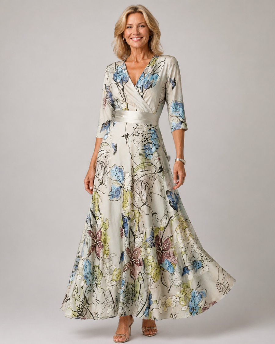 Ysa | Chic Dress with Floral Print