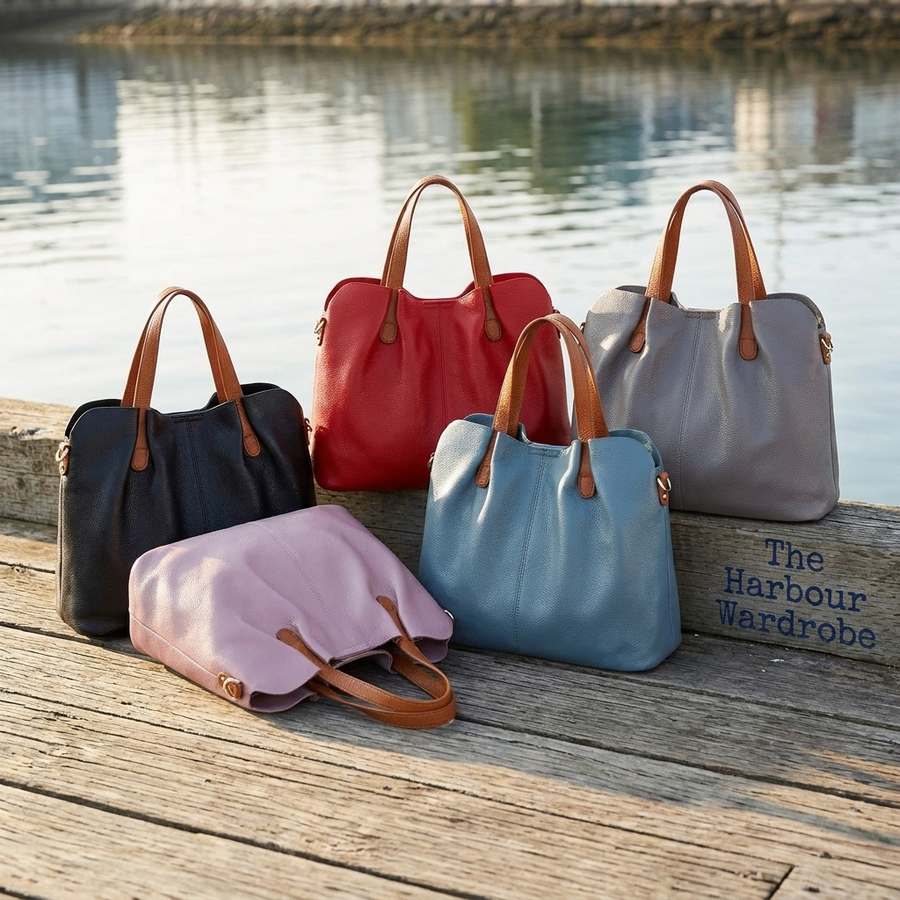 Classic Structured Tote Bag – Elegant Everyday Carryall
