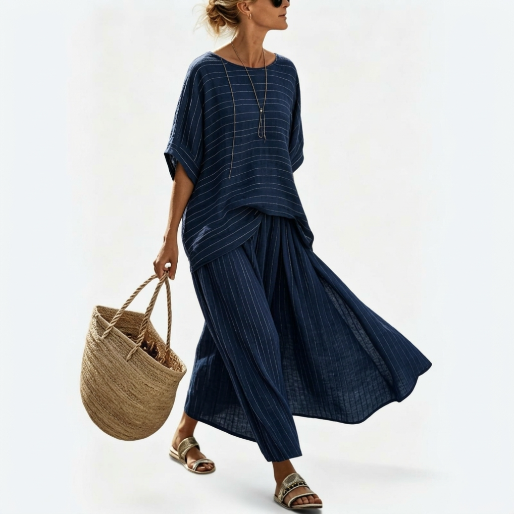 Margot™ Relaxed Top and Wide Skirt Set